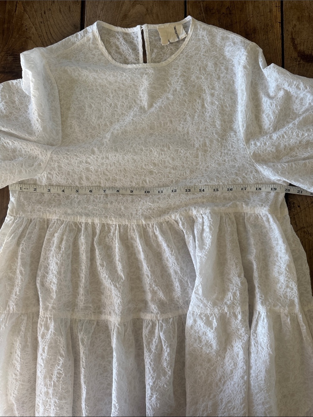 Intentionally Blank Collin Dress from Garmentory Free Size cotton Tiered Dress - Picture 13 of 14